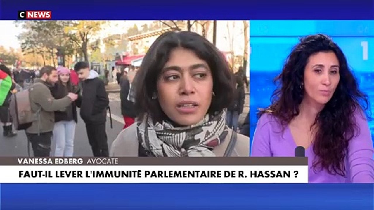 Vanessa Edberg : «Je suis favorable à la levée de l'immunité parlementaire de Rima Hassan»