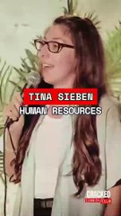 HR is not your friend! | Tina Sieben | Standup Comedy