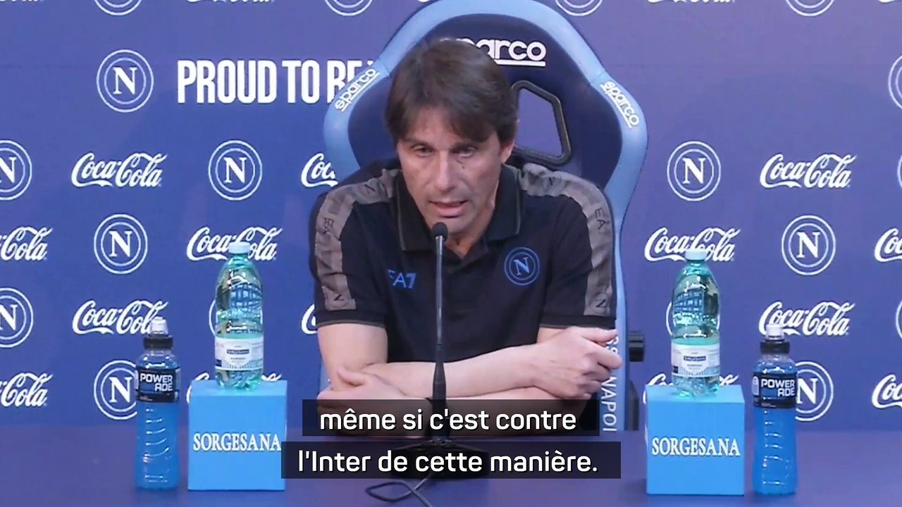 Conte : "43 jours sans victoire ? Ça arrive dans une saison"