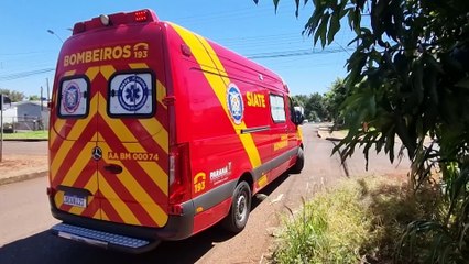 Homem de 60 anos e mulher de 51 são vítimas de acidente em Cascavel