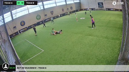 But de Ouassim E - Team A