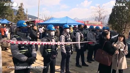 Corea del Sud, un jet militare sgancia bombe per errore: diversi feriti