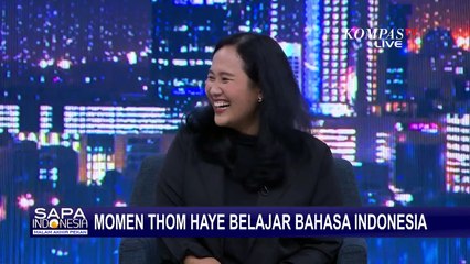 Momen Thom Haye Belajar Bahasa Indonesia