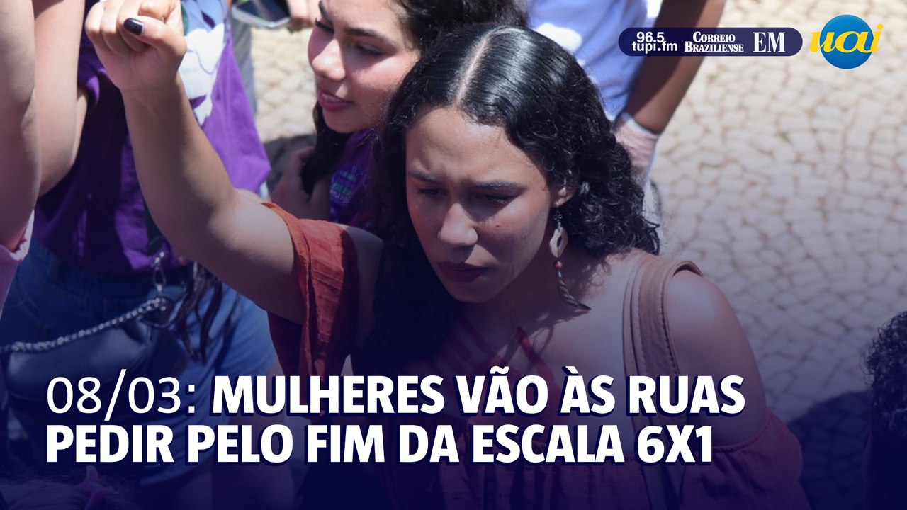 Mulheres vão às ruas pedir pelo fim da escala 6X1