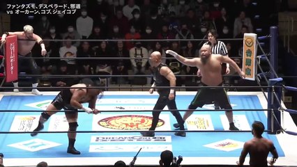 Jado, El Desperado & El Phantasmo vs Jakob Austin Young, Jeff Cobb & Great-O-Khan: NEW JAPAN CUP 2025 Night 1 (3/8/2025)
