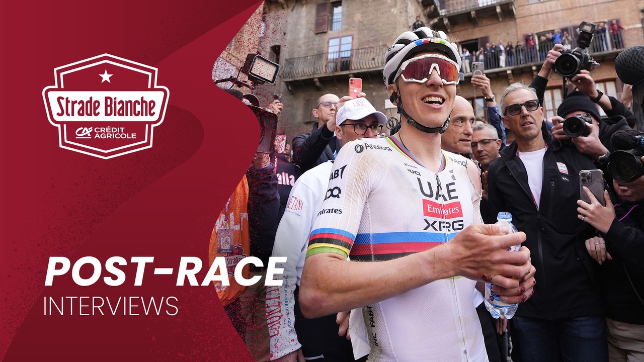 Strade Bianche Crédit Agricole 2025 | Post-race interviews