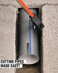 The easiest way to cut pipes!!😍