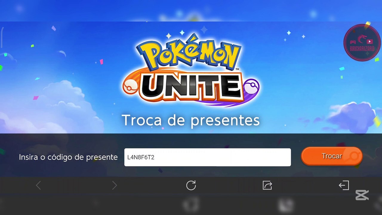 🎁2 NOVOS CÓDIGOS DE PRESENTE NO POKÉMON UNITE🎁