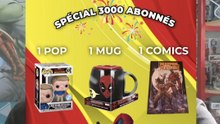 Jeu concours sur insta afin de gagner 3 goodies Deadpool !