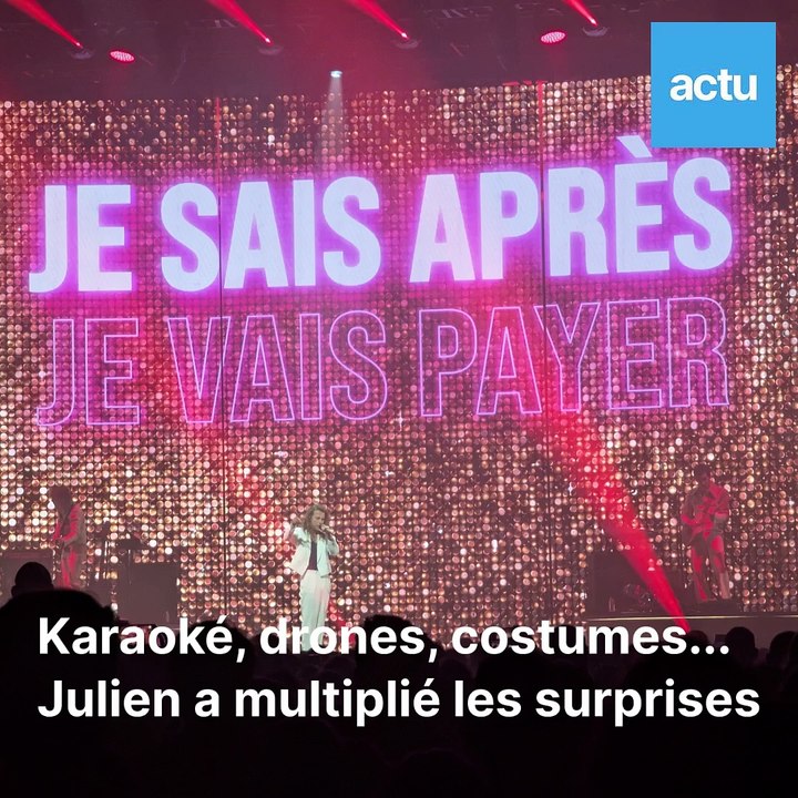 Le concert de Julien Doré au Mans vendredi 7 mars 2025 à Antarès