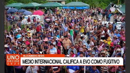 scz: Como fugitivo es calificado Evo por medio internacional