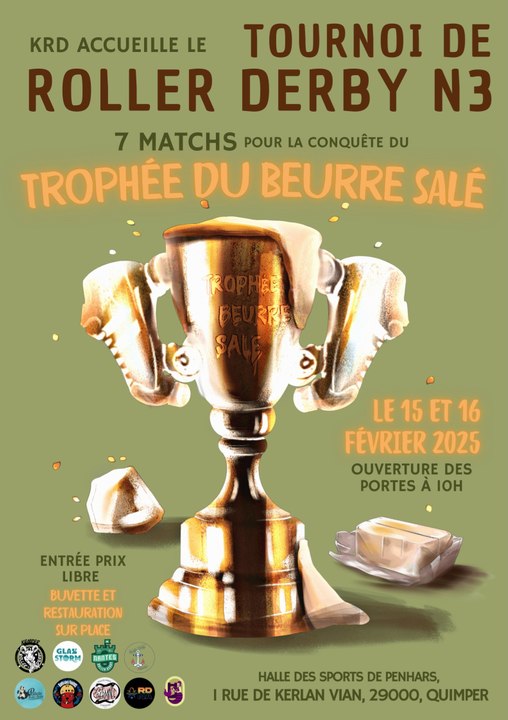 Trophée du beurre salé - 2eme étape Quimper - Mormur (Rennes) vs les Créatures de Neptune (Nantes)