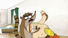 Mordecai si Rigby se lupta contra Burito de Vita