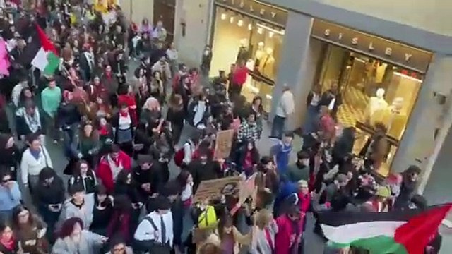 Pisa, un fiume in citt? per il corteo dello sciopero globale transfemminista