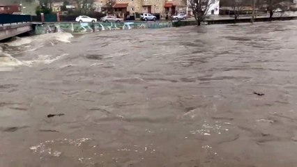 Inundación en Navaluenga