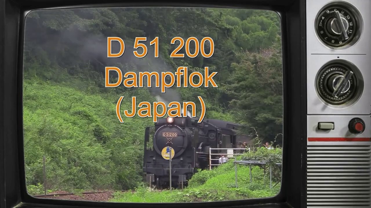 Dampfross D51- die Superlokomotive Japans in Aktion