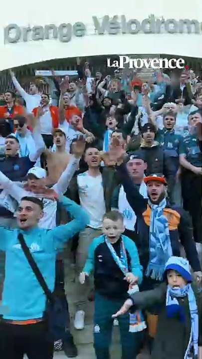 OM-Lens : "Agitez les drapeaux dans l’arène", l’ambiance devant le Vélodrome avant la rencontre