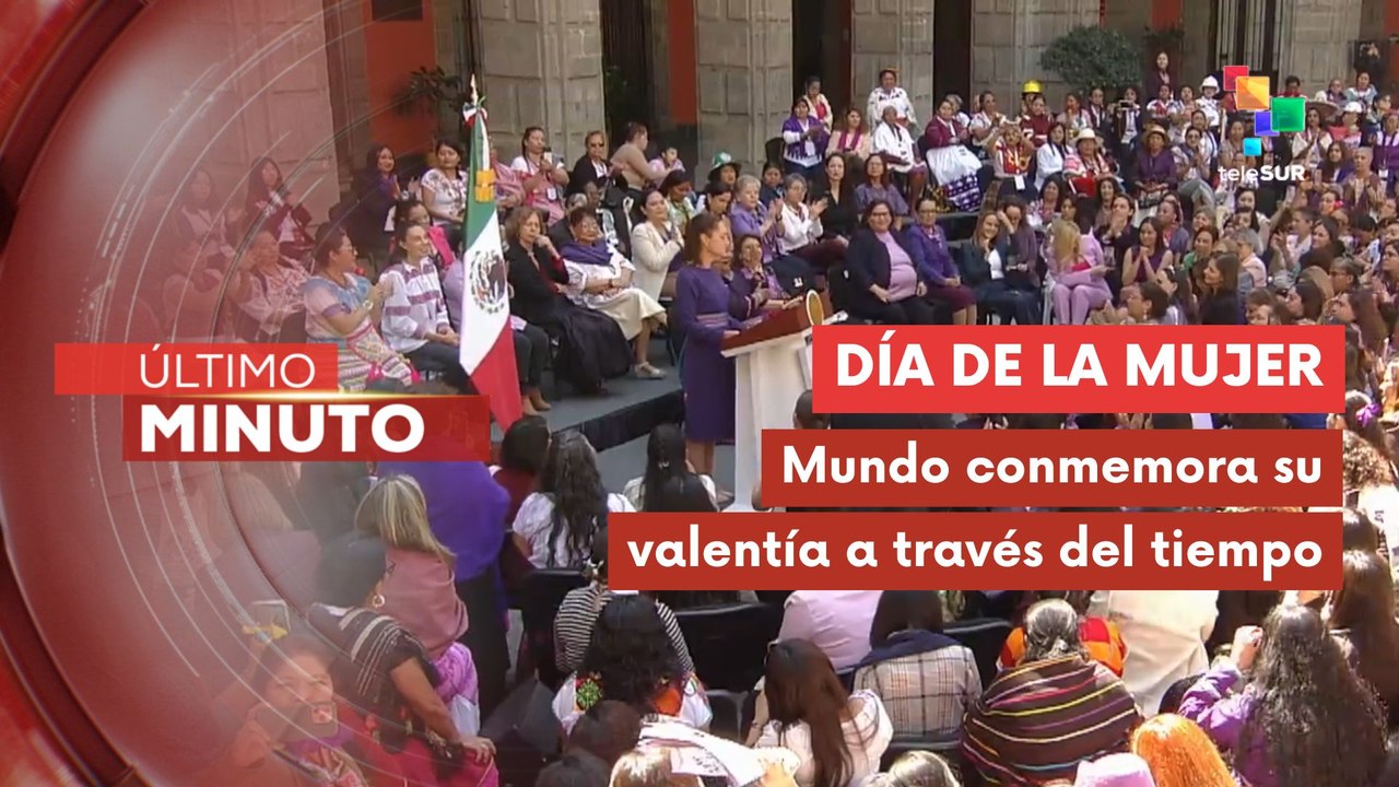 Pdta. Sheinbaum reafirma el derecho de la mujer a ser tratada con igualdad