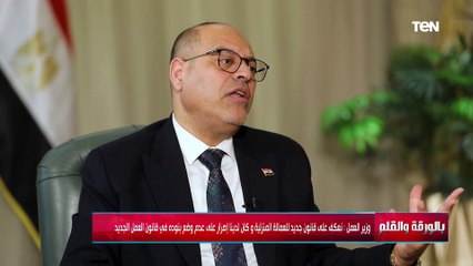 لمواجهة التحرش والتنمر...وزير العمل: نعكف على قانون جديد للعمالة المنزلية