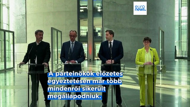 Megkezdődnek a koalíciós tárgyalások a CDU/CSU és az SPD között