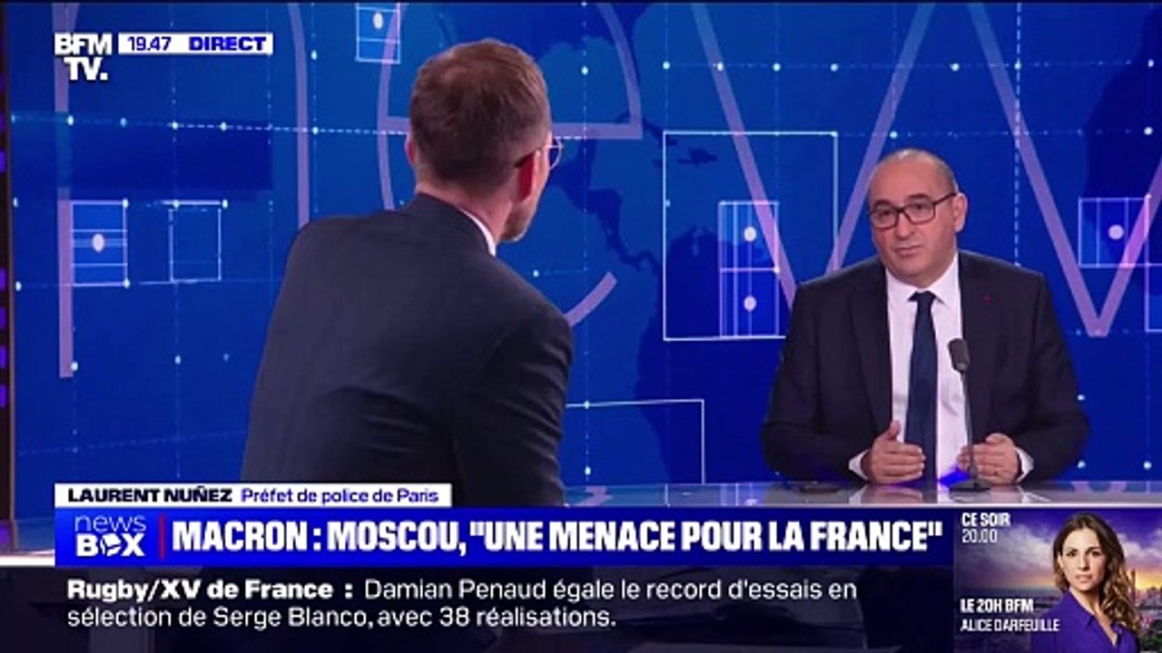 Face à la menace russe, "toutes les grandes administrations de l'État ont renforcé leur système de sécurité informatique", affirme Laurent Nunez