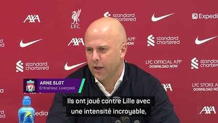 Liverpool - Slot veut plus d’intensité de la part de son équipe pour battre le PSG
