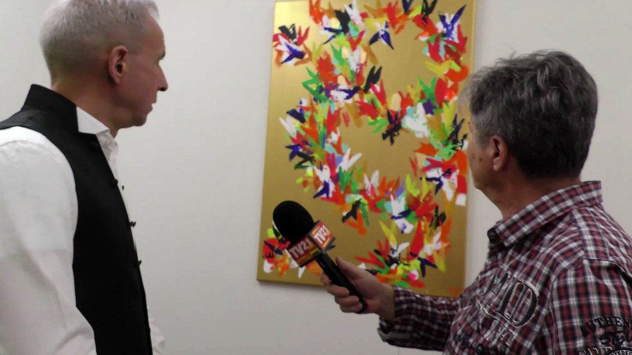 wiena.rtig Vernissage Veronika Jahre und Wolfgang Daldrup Hummel