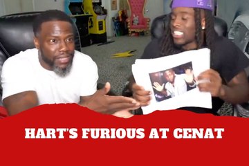 He was furious! Kevin Hart drops the F-bomb to address a comment made by Kai Cenat