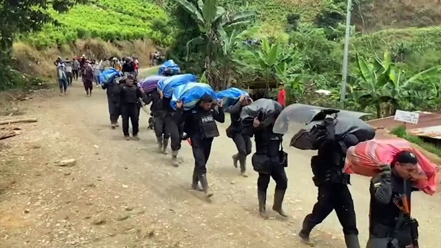 Militar e policiais detidos em área rural na Colômbia, são liberados