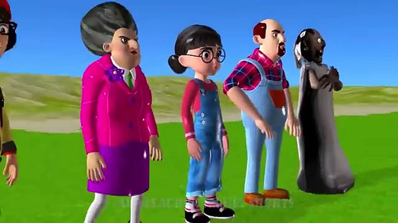 Scary Teacher 3D vs Squid Game Paint Glitter Nails Squid Girl Nice or Error 5 Times Challenge