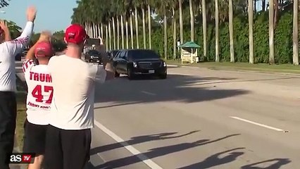 Trump Supporter Delivers Powerful Message to President Trump as He Drives By in Florida!