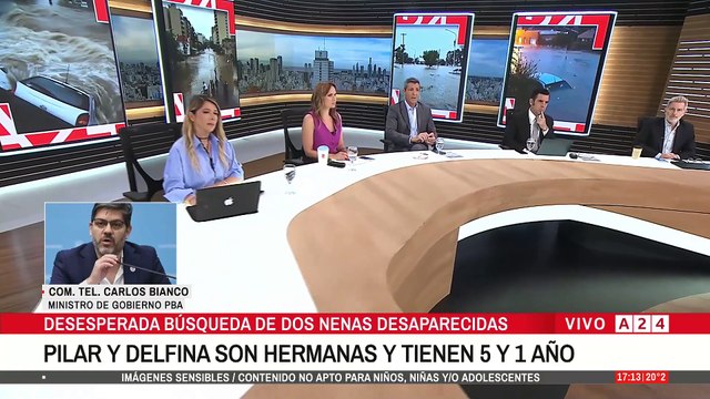 📢TRAGEDIA EN BAHÍA BLANCA: BUSCAN A DOS HERMANITAS DE 1 Y 5 AÑOS