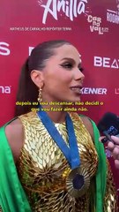 Vestida de Rebecca Andrade, Anitta canta hit do carnaval ao lado de J. Eskine #shorts