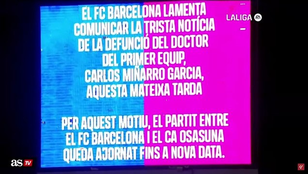Heartbreaking: First footage of Barcelona players after learning of the doctor’s passing
