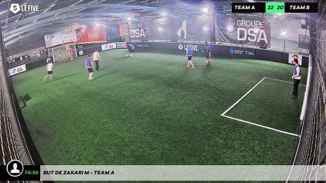 But de Zakari M - Team A