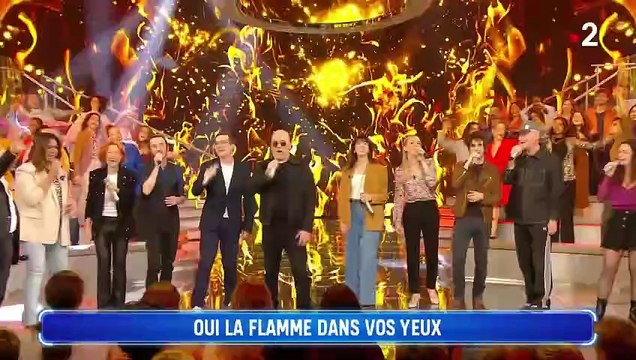 VOICI - C'est quoi cette tonalité ? : Pascal Obispo s'agace contre l'un de ses musiciens dans N'oubliez pas les paroles
