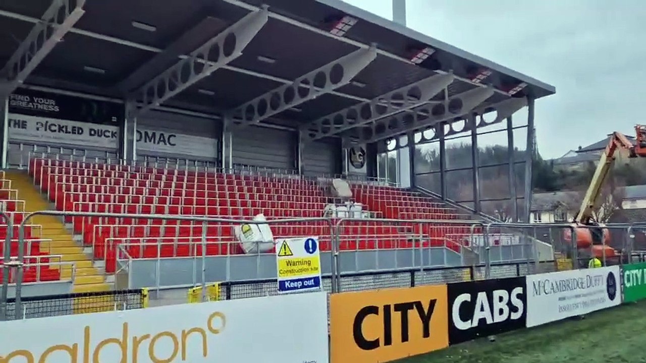 Brandywell Stadium's North Stand