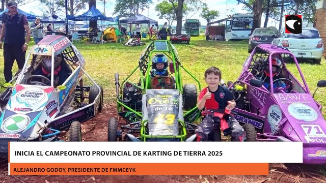 Inicia el campeonato Provincial de Karting de Tierra 2025 en el Autódromo Ciudad de Eldorado