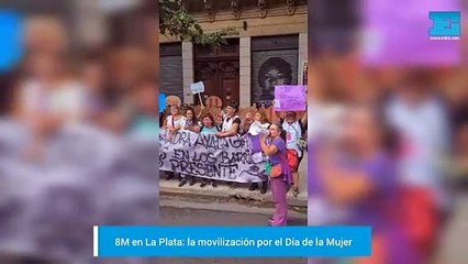 8M en La Plata: la movilización de miles de mujeres