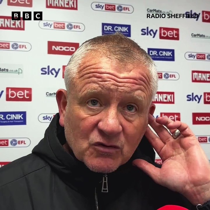 Chris Wilder on Sheffield United 1, Preston North End 0