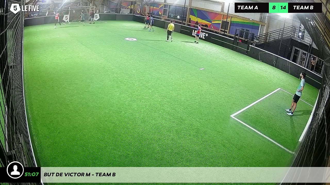 But de Victor M - Team B