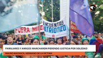 Familiares y amigos marcharon pidiendo justicia por Soledad