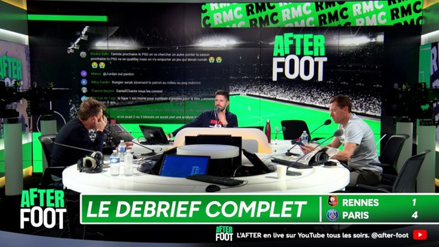 Rennes 1-4 PSG : Le débrief complet de l'After Foot