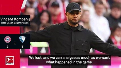 'No excuses' - Kompany disappointed with shock defeat