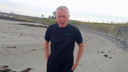 VID20250308163731 Wild swimming at Quintin Bay in Co Down Northern Ireland.