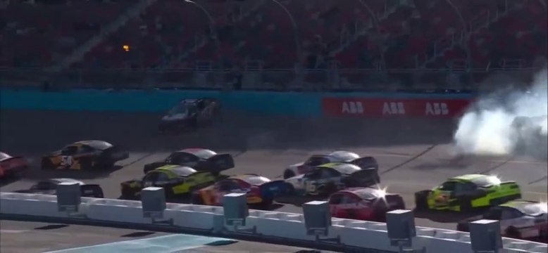 NASCAR Xfinity 2025 Phœnix Race Hill Creed Thompson Hard Crash