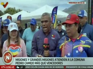Miranda | Familias de la parroquia Caucagüita son beneficiados con jornada social integral