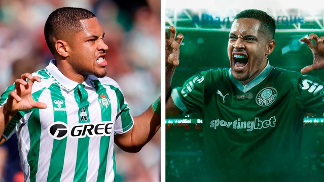 Vitor Roque ex jugador del Barcelona, compara al Real Betis con su nuevo equipo Palmeiras