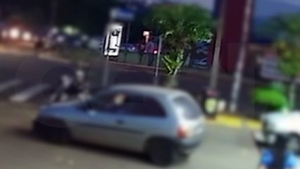 Câmera de segurança registra momento de agressão a homem no Jardim Clarito