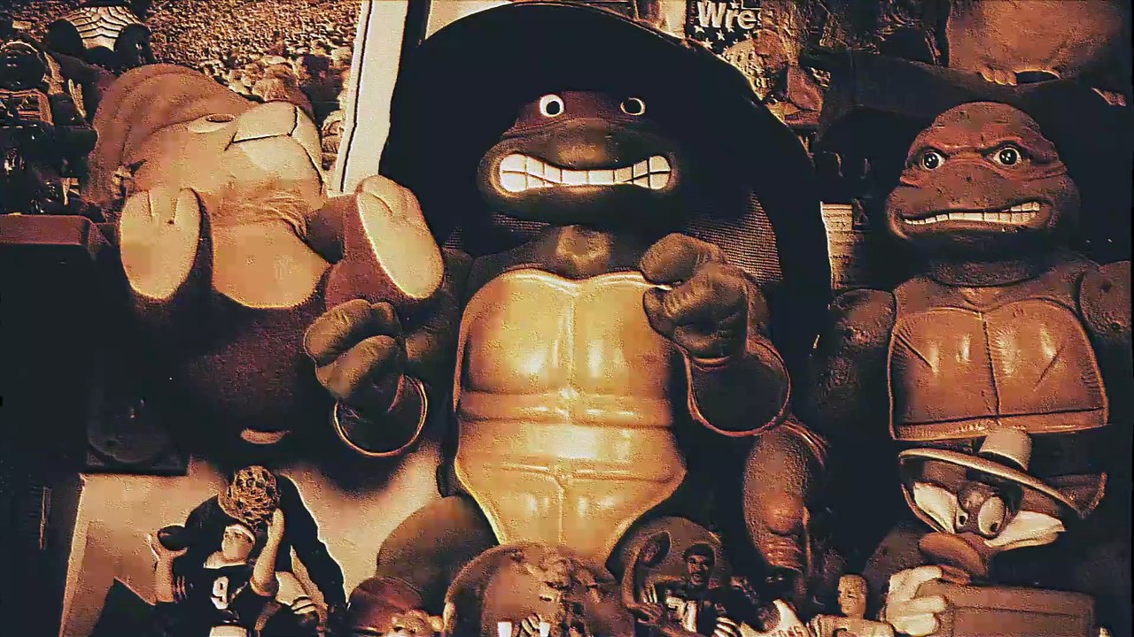 Ninja Turtles Reunite: Kung Fu Action Figure Parody Skit